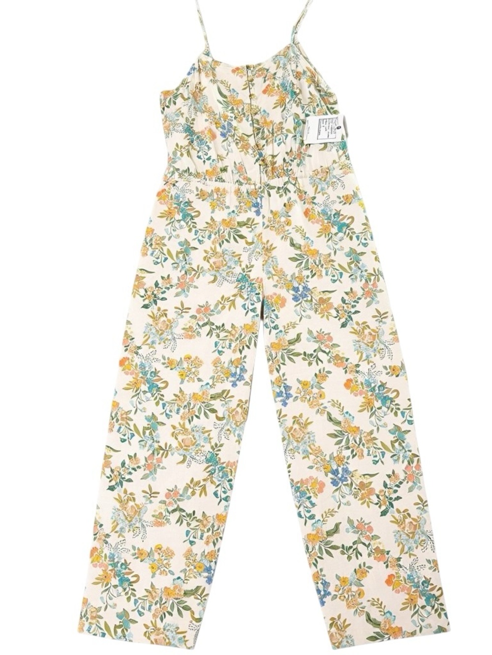 Cottagecore Oneill Floral Jumpsuit M Coquette Sample NWT Coastal Boho Festival